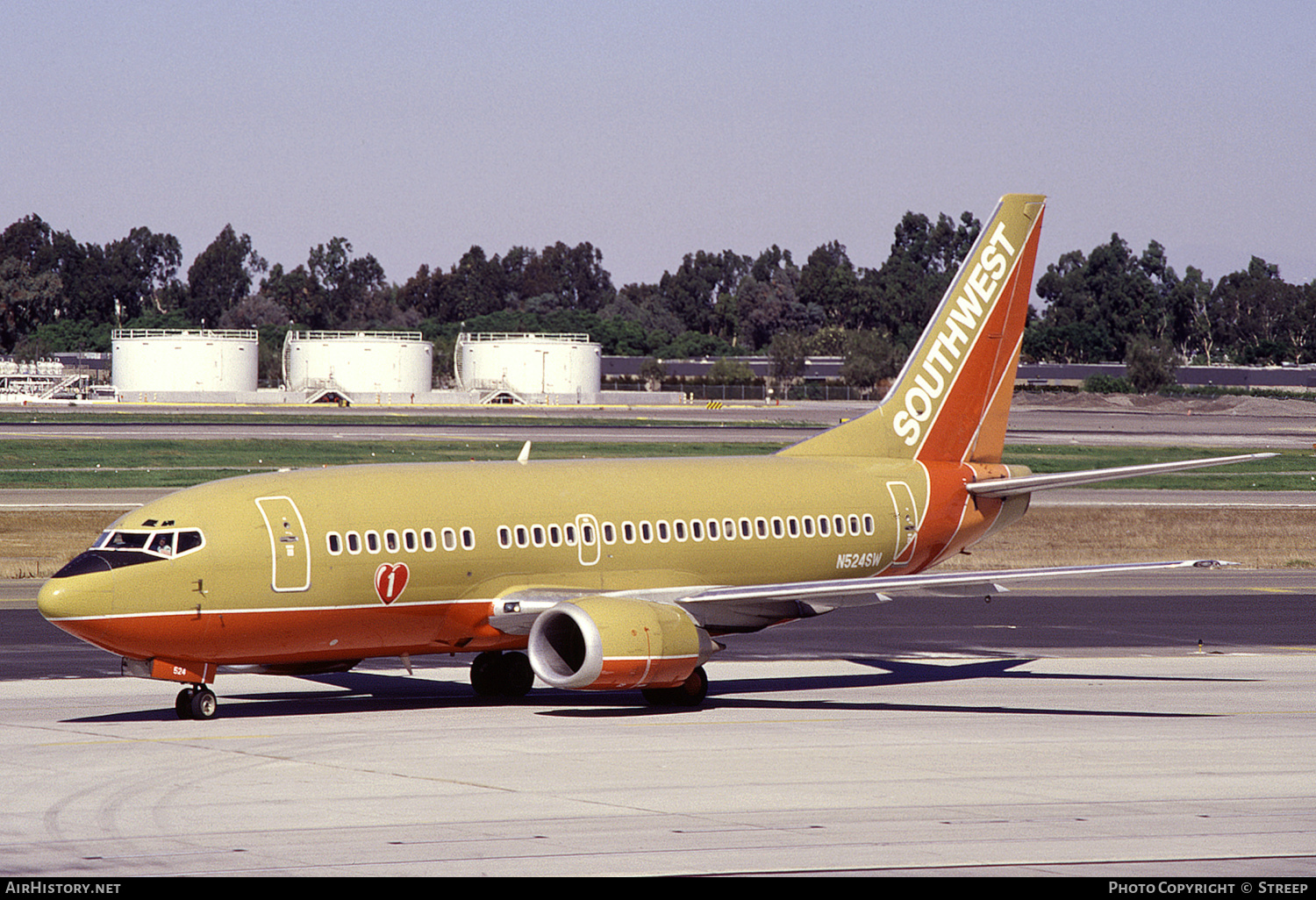 Aircraft Photo of N524SW | Boeing 737-5H4 | Southwest Airlines | AirHistory.net #351223