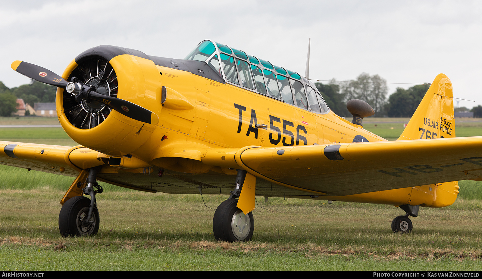 Aircraft Photo of HB-RTA / 76556 | North American AT-16 Harvard II | USA - Air Force | AirHistory.net #351230