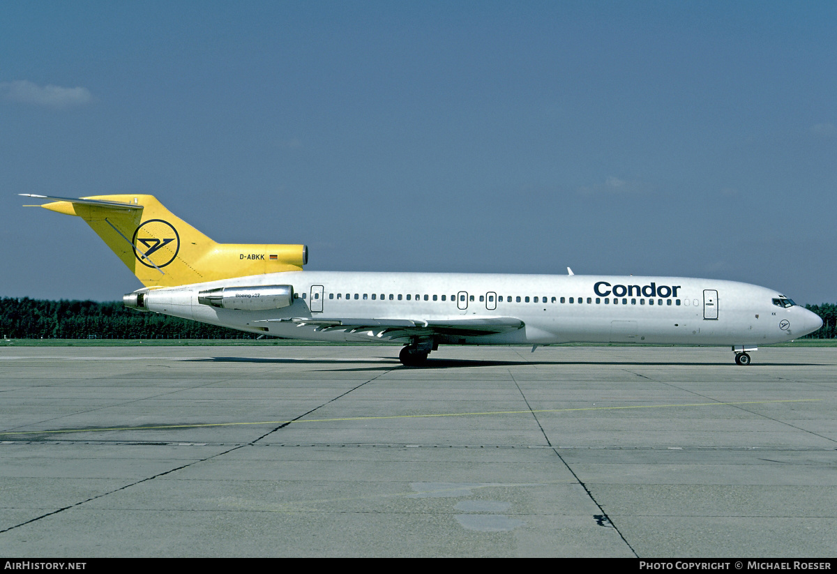 Aircraft Photo of D-ABKK | Boeing 727-230/Adv | Condor Flugdienst | AirHistory.net #351235