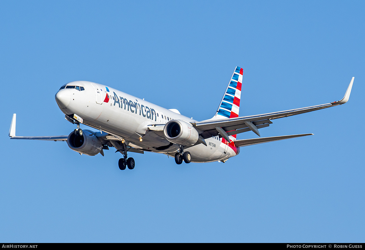 Aircraft Photo of N875NN | Boeing 737-823 | American Airlines | AirHistory.net #351240