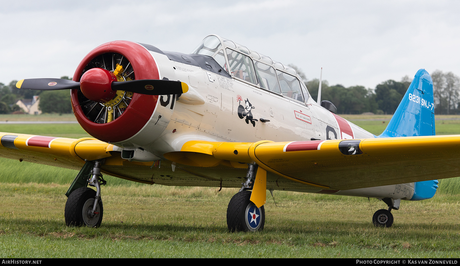 Aircraft Photo of HB-RCN / 8231 | North American T-6G Texan | USA - Navy | AirHistory.net #351242