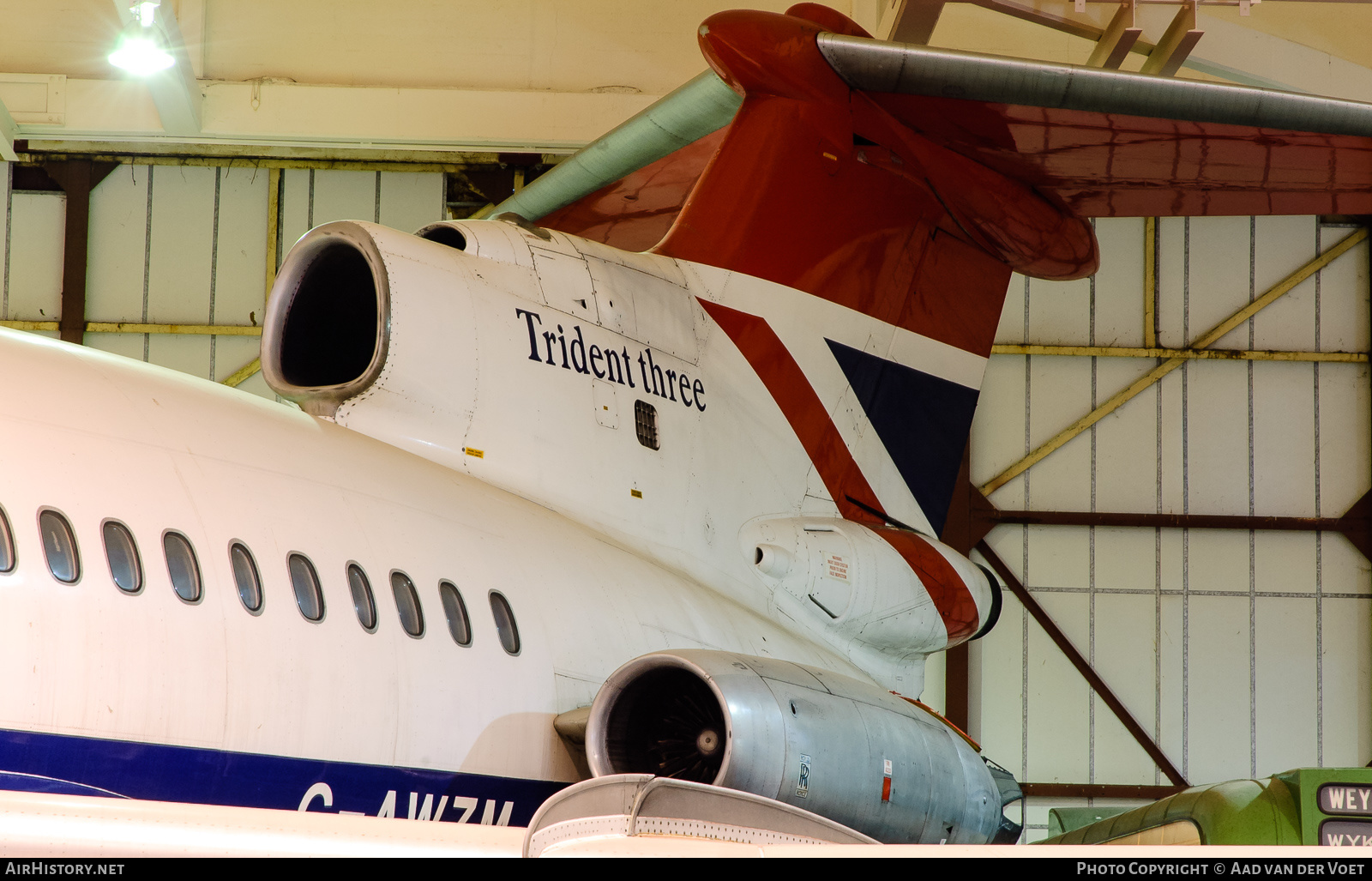 Aircraft Photo of G-AWZM | Hawker Siddeley HS-121 Trident 3B | British Airways | AirHistory.net #351250