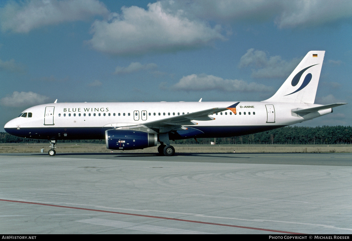 Aircraft Photo of D-ANNE | Airbus A320-232 | Blue Wings | AirHistory.net #351251