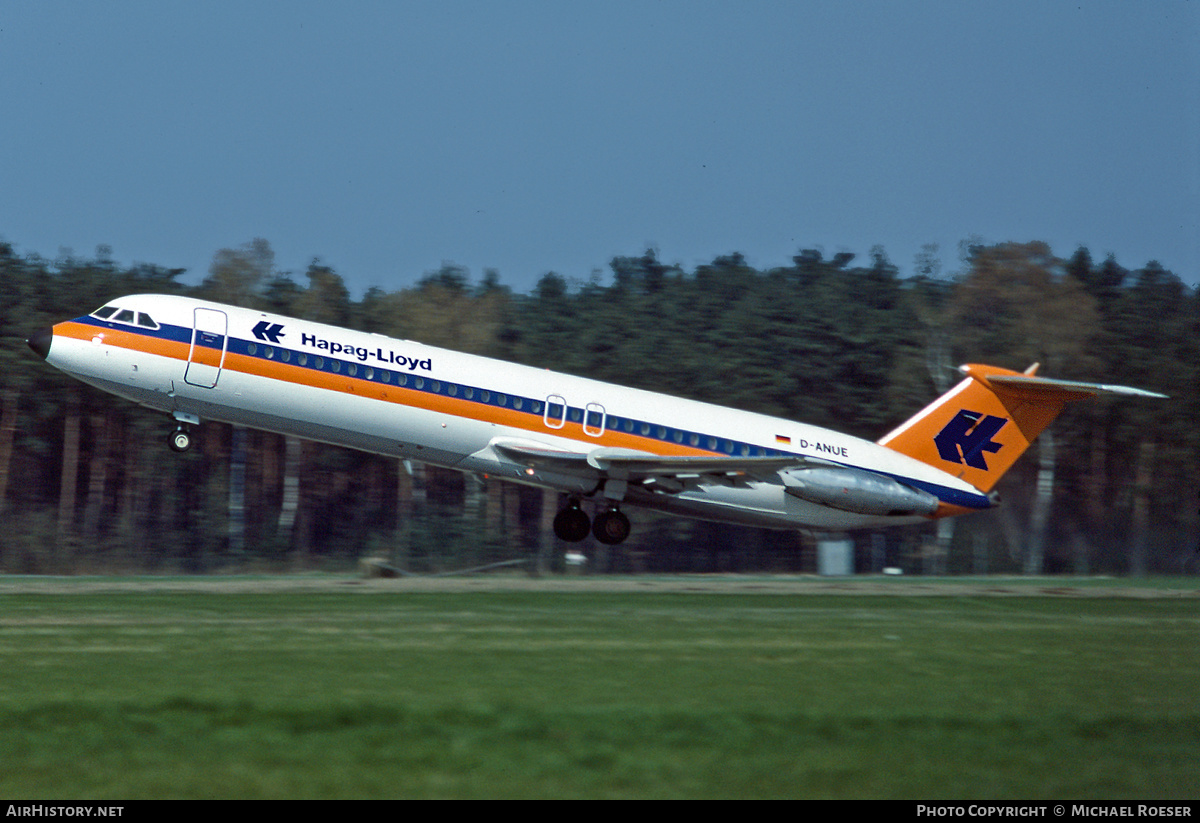 Aircraft Photo of D-ANUE | BAC 111-528FL One-Eleven | Hapag-Lloyd | AirHistory.net #351262