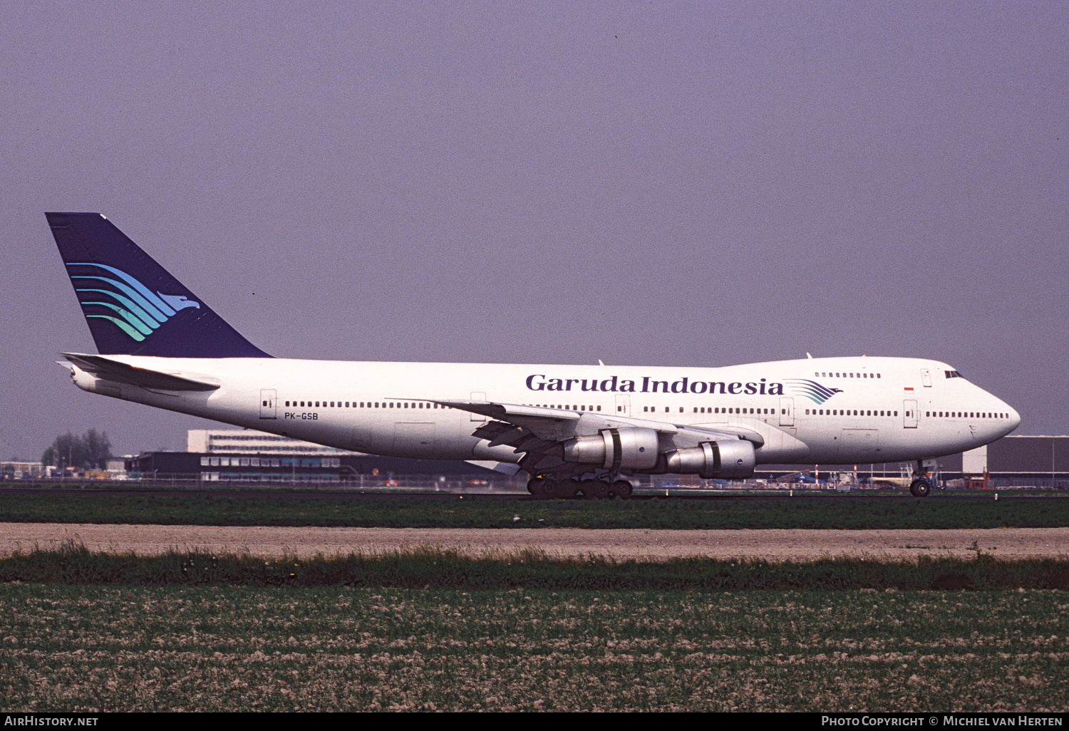Aircraft Photo of PK-GSB | Boeing 747-2U3B | Garuda Indonesia | AirHistory.net #351275