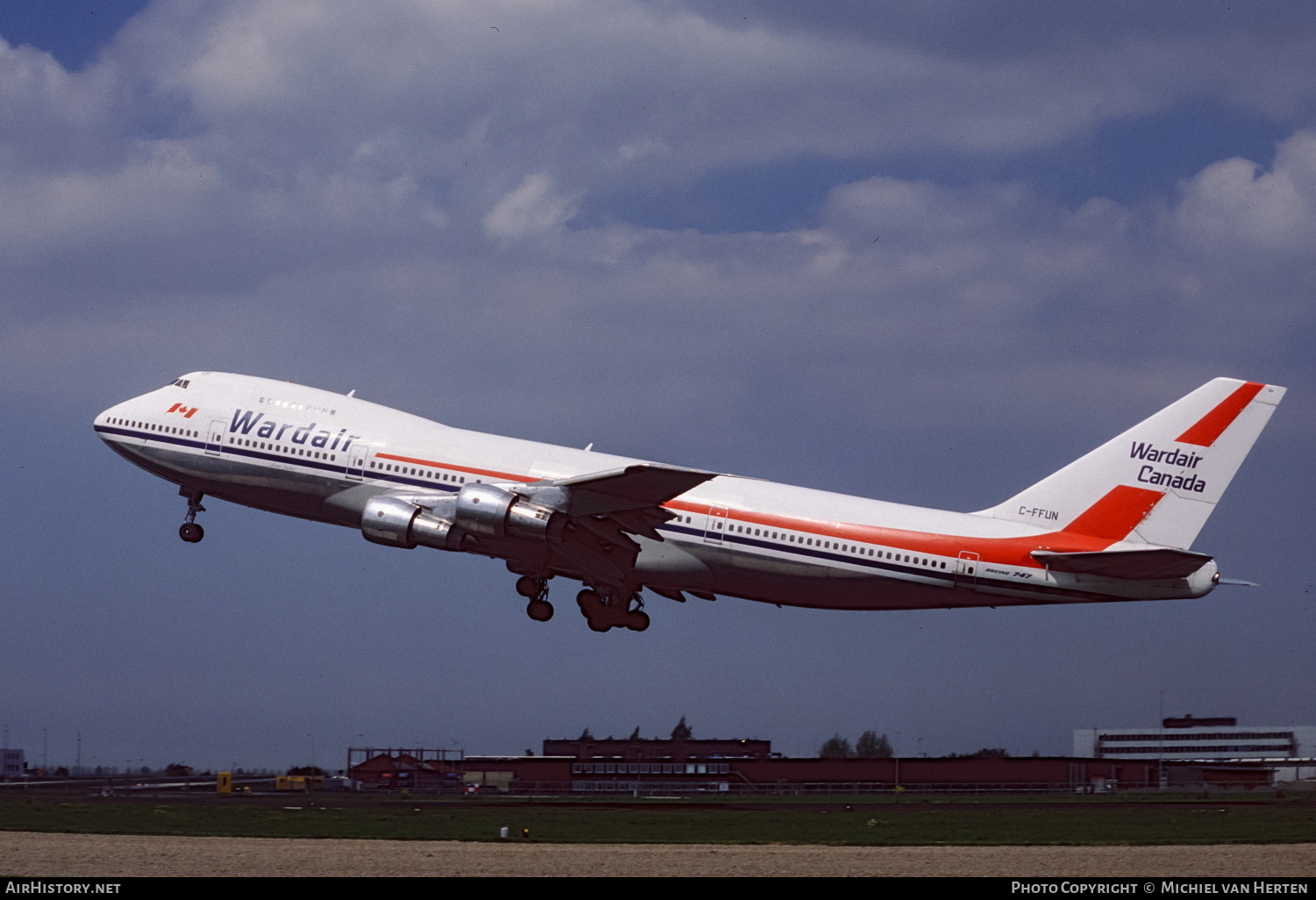 Aircraft Photo of C-FFUN | Boeing 747-1D1 | Wardair Canada | AirHistory.net #351281