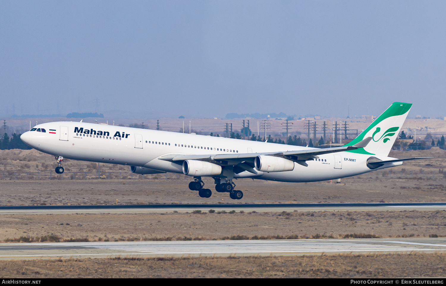 Aircraft Photo of EP-MMT | Airbus A340-313X | Mahan Air | AirHistory.net #351297