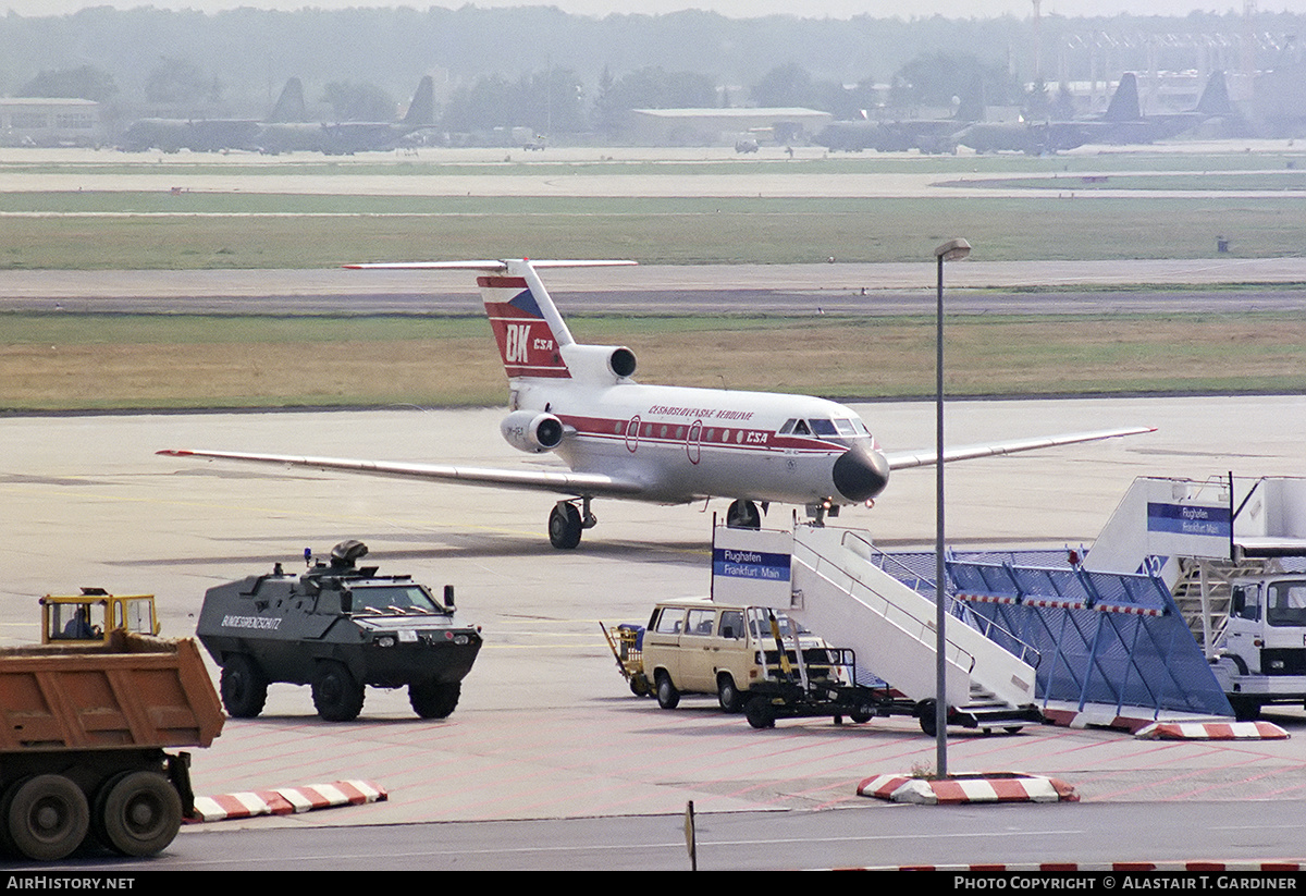 Aircraft Photo of OK-GEO | Yakovlev Yak-40K | ČSA - Československé Aerolinie - Czechoslovak Airlines | AirHistory.net #351299