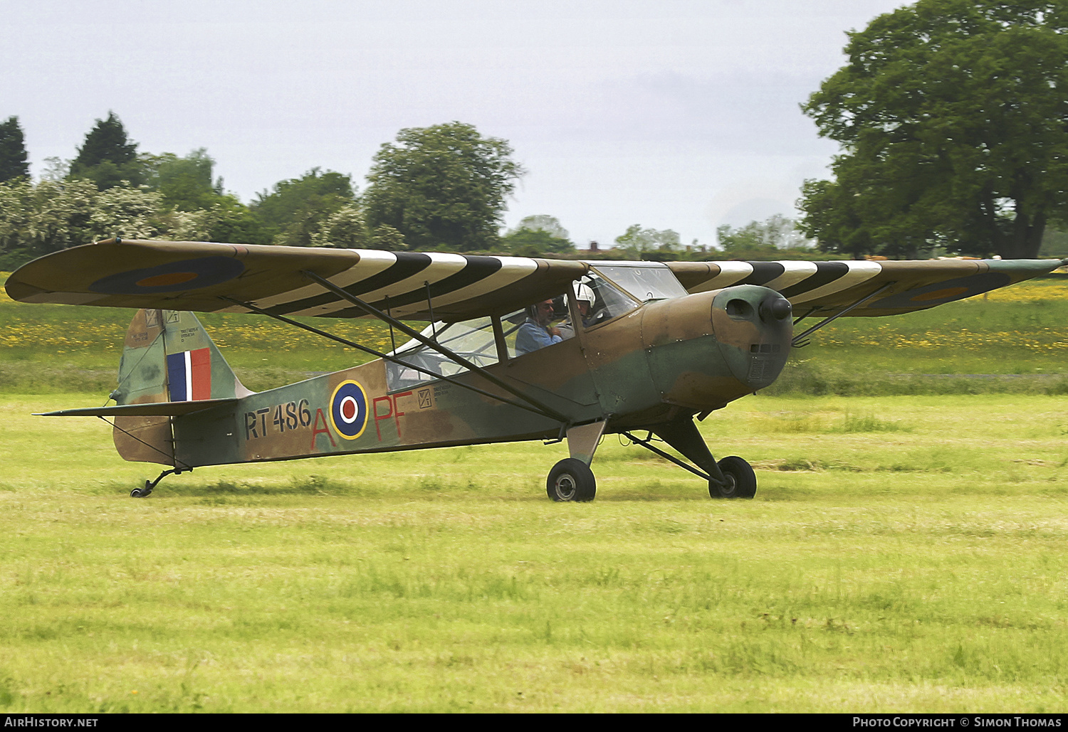 Aircraft Photo of G-AJGJ / RT486 | Auster 5 Alpha | UK - Air Force | AirHistory.net #351301