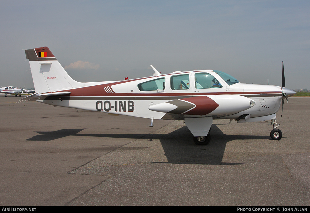 Aircraft Photo of OO-INB | Beech F33A Bonanza | AirHistory.net #351315