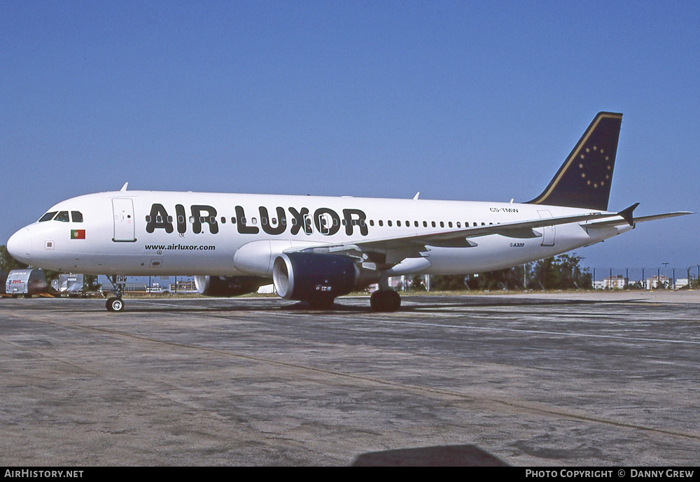 Aircraft Photo of CS-TMW | Airbus A320-214 | Air Luxor | AirHistory.net #351316