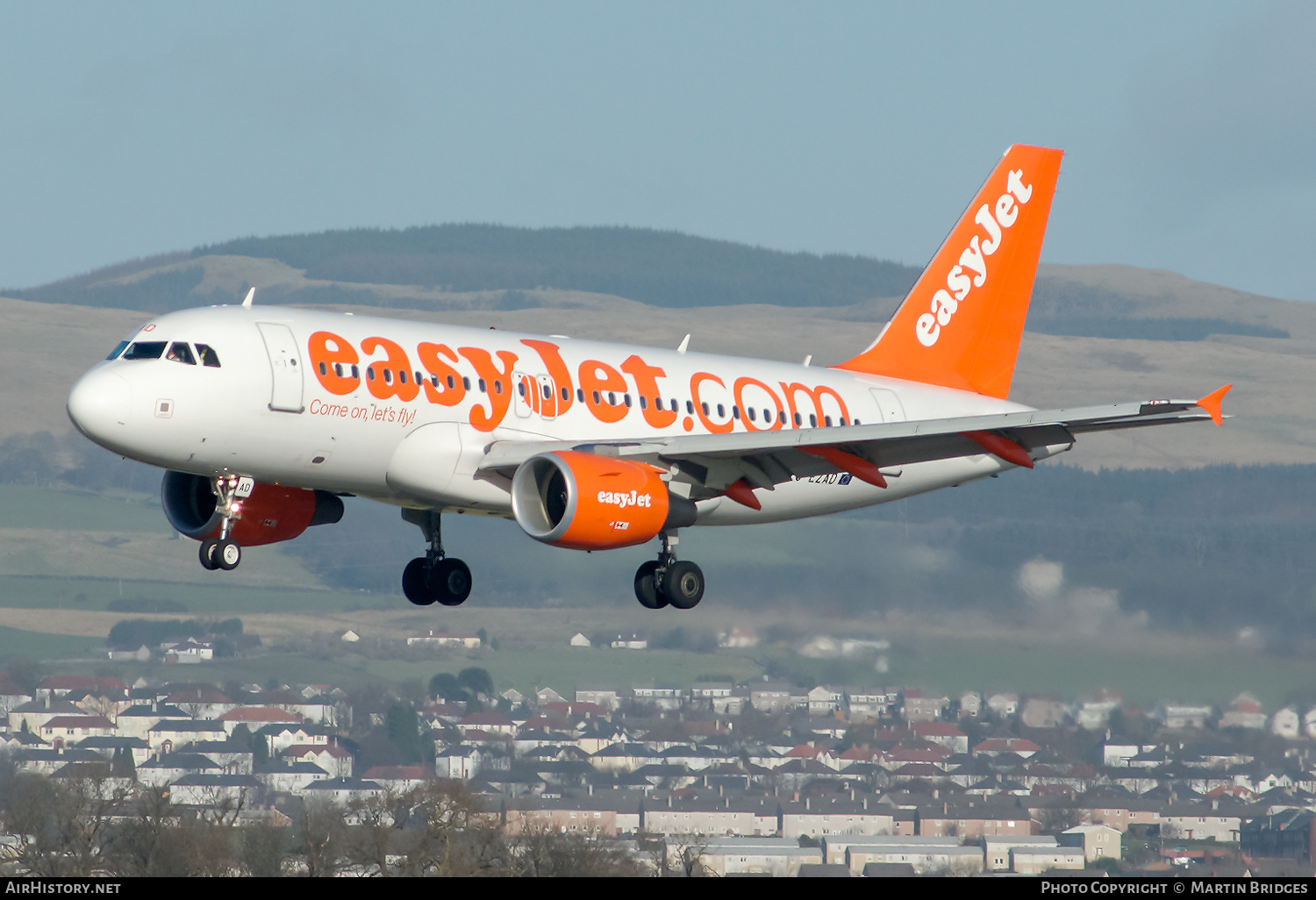 Aircraft Photo of G-EZAD | Airbus A319-111 | EasyJet | AirHistory.net #351352