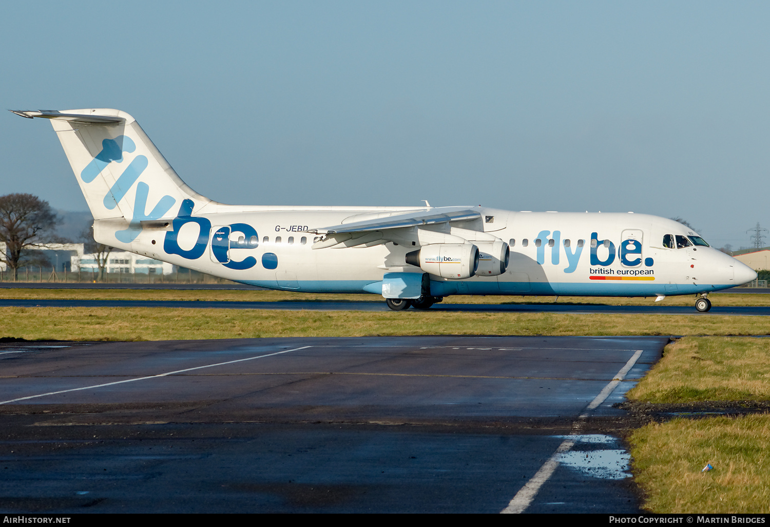 Aircraft Photo of G-JEBD | British Aerospace BAe-146-300 | Flybe - British European | AirHistory.net #351358