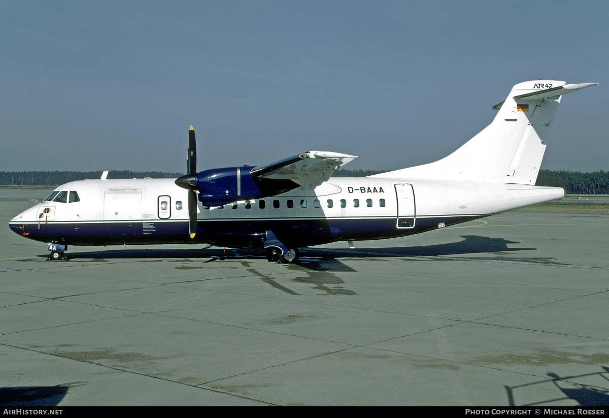 Aircraft Photo of D-BAAA | ATR ATR-42-300 | AirHistory.net #351373
