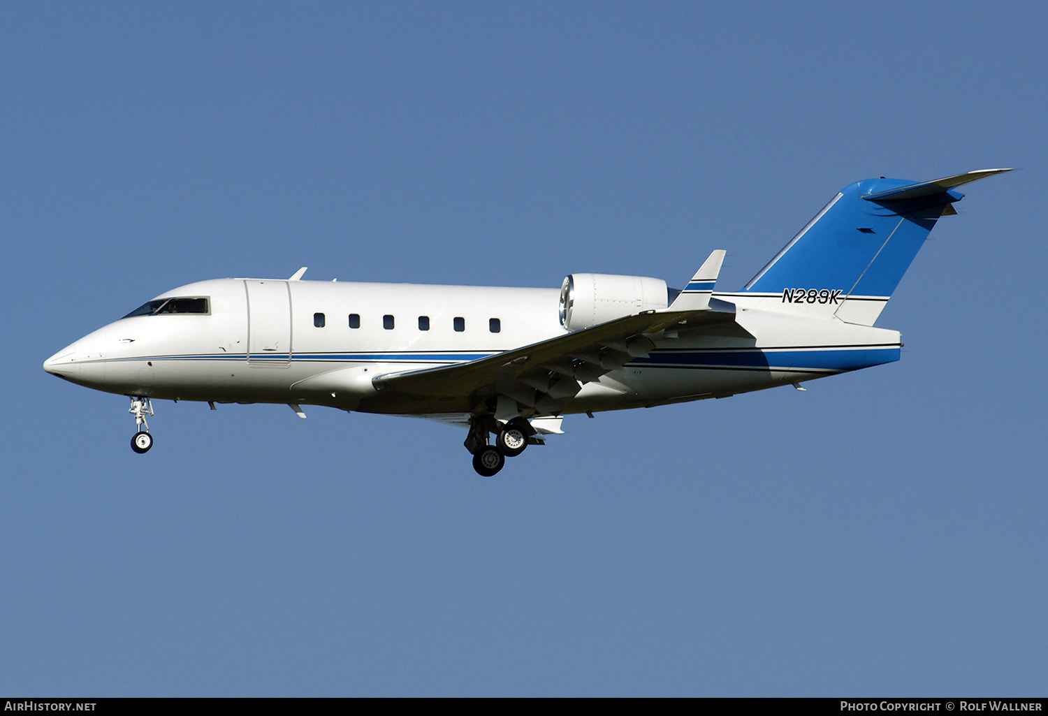 Aircraft Photo of N289K | Canadair Challenger 601-3A (CL-600-2B16) | AirHistory.net #351377