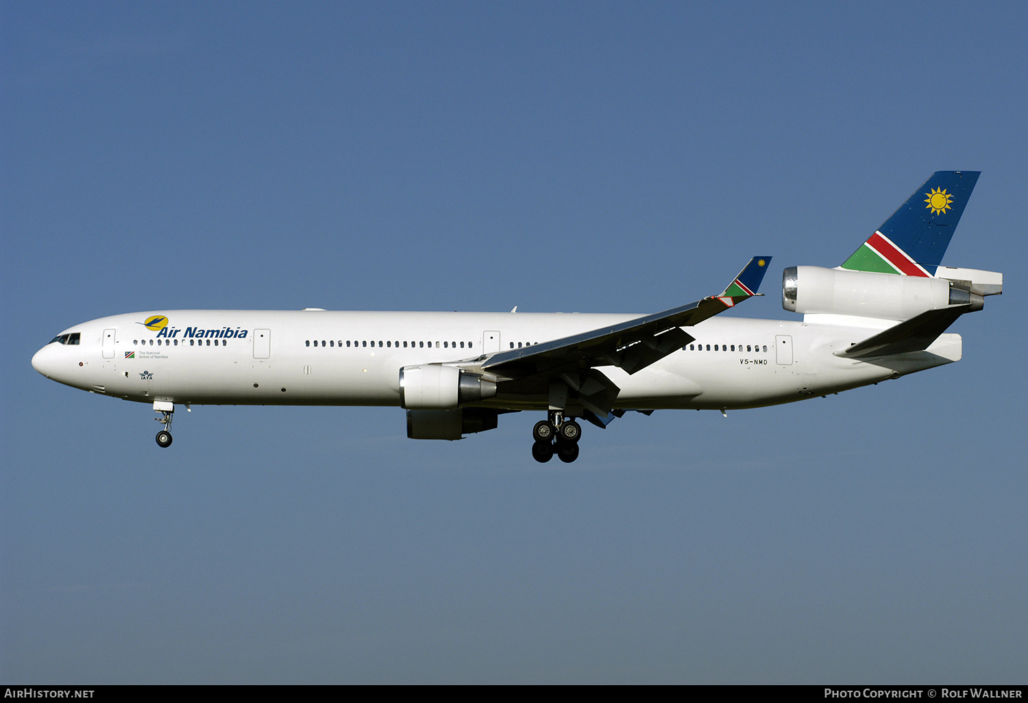 Aircraft Photo of V5-NMD | McDonnell Douglas MD-11 | Air Namibia | AirHistory.net #351380