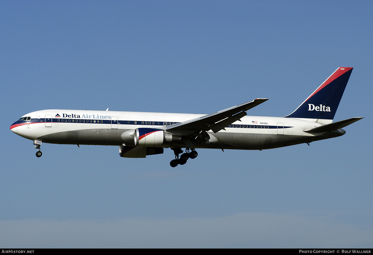 Aircraft Photo of N152DL | Boeing 767-3P6/ER | Delta Air Lines | AirHistory.net #351384