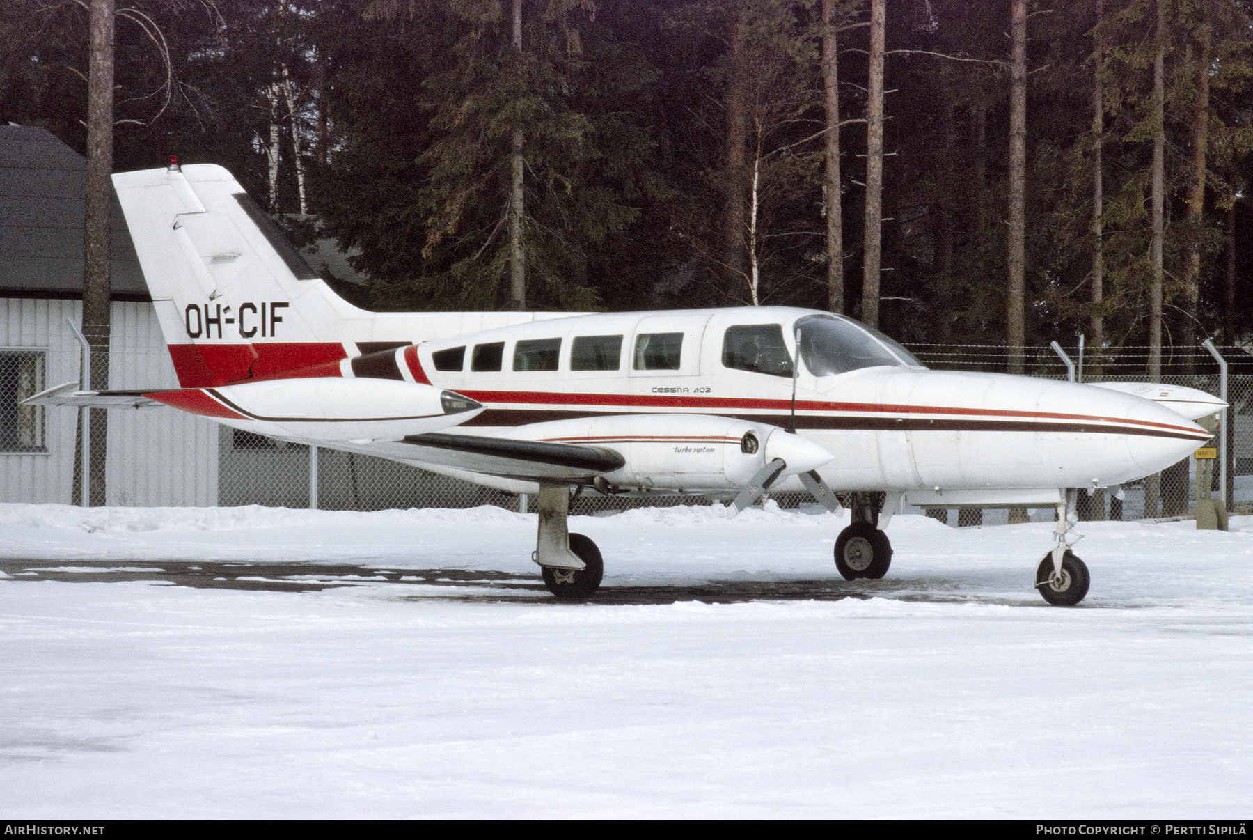 Aircraft Photo of OH-CIF | Cessna 402B Businessliner | AirHistory.net #351396