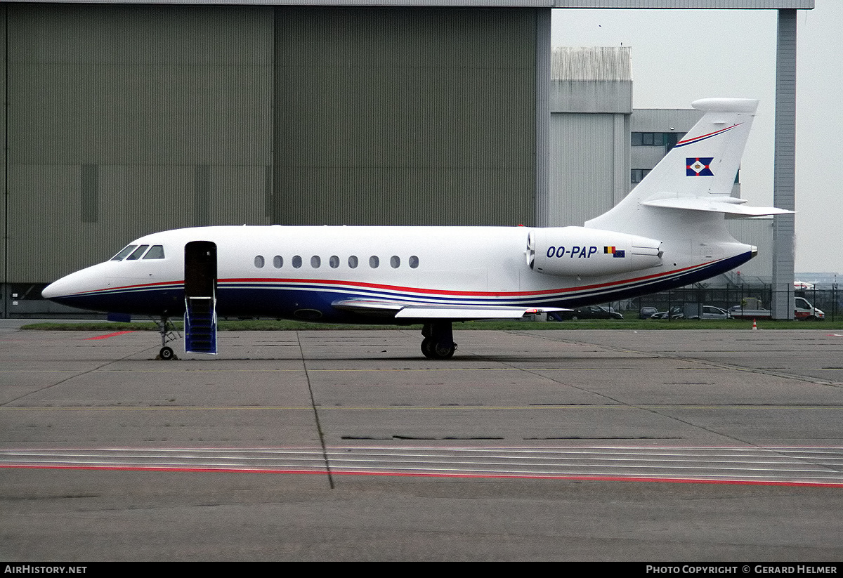 Aircraft Photo of OO-PAP | Dassault Falcon 2000EX EASy | AirHistory.net #351399