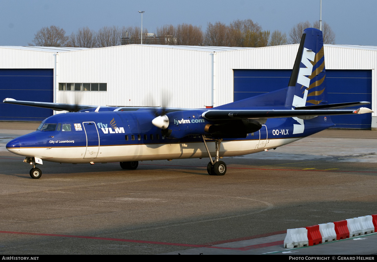 Aircraft Photo of OO-VLX | Fokker 50 | VLM Airlines | AirHistory.net #351406