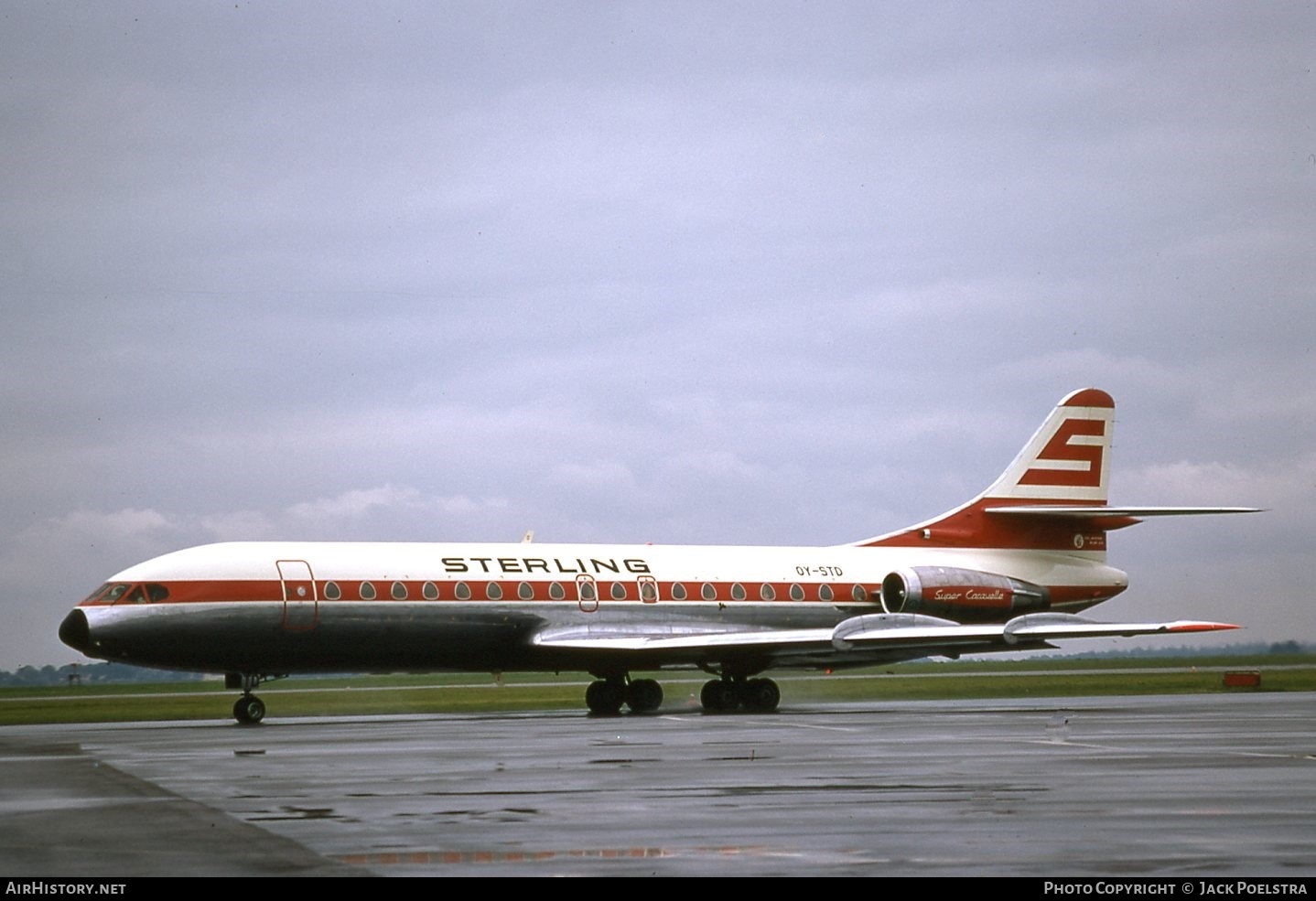 Aircraft Photo of OY-STD | Sud SE-210 Caravelle 10B3 Super B | Sterling Airways | AirHistory.net #351409