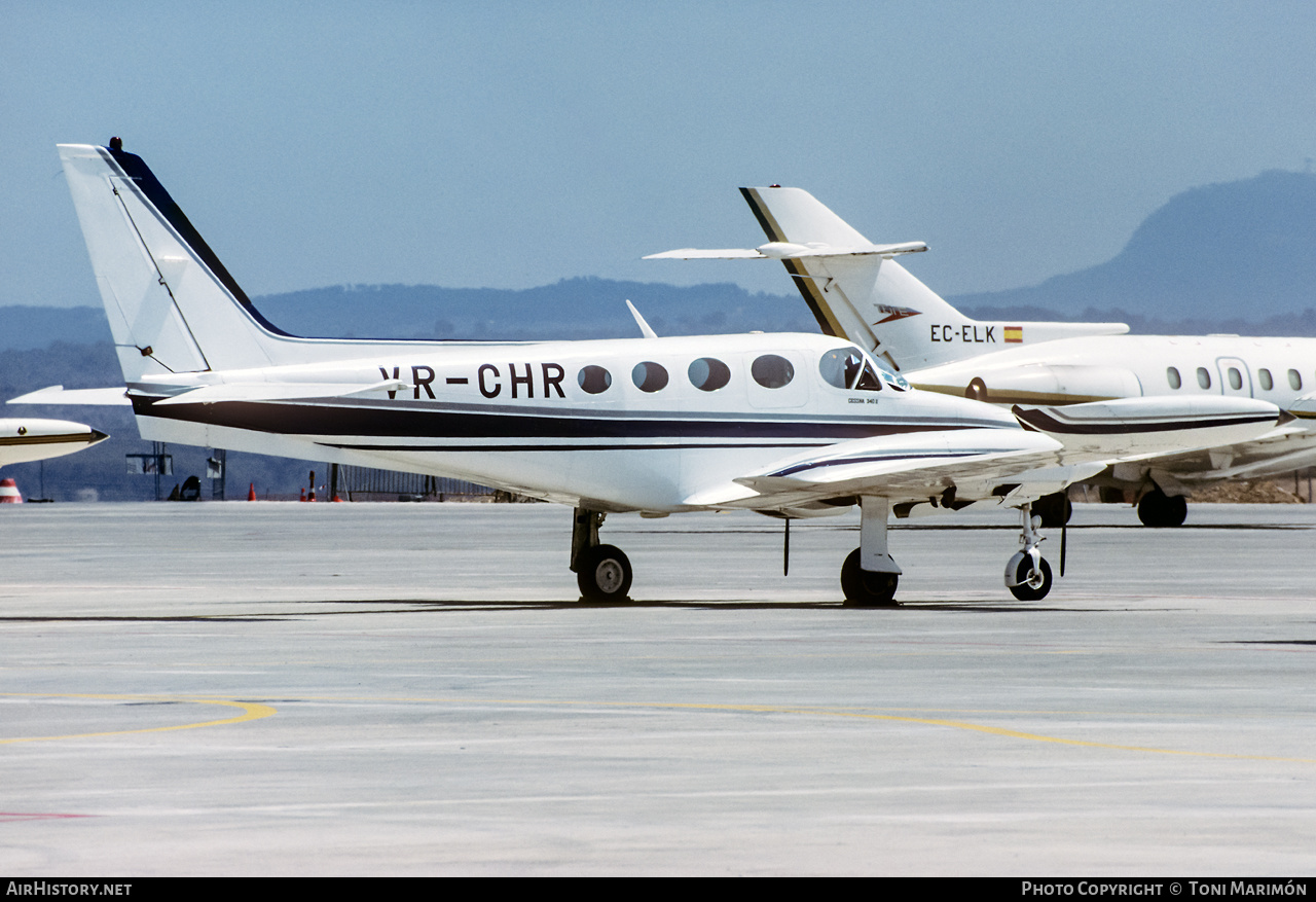 Aircraft Photo of VR-CHR | Cessna 340A III | AirHistory.net #351410