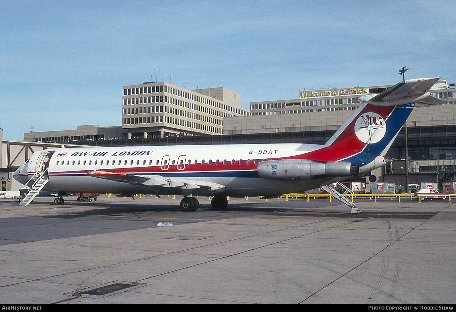Aircraft Photo of G-BDAT | BAC 111-518FG One-Eleven | Dan-Air London | AirHistory.net #351442