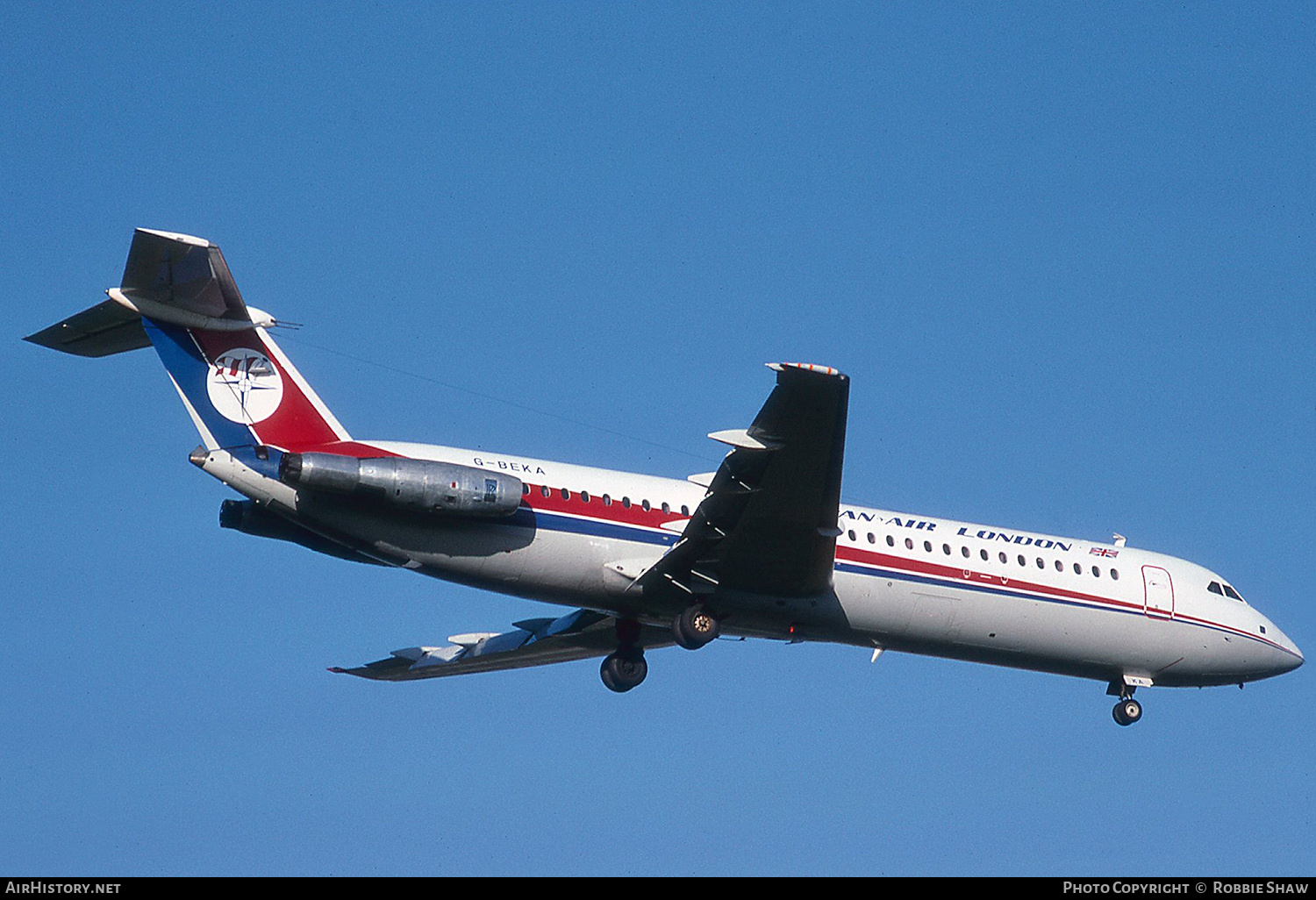 Aircraft Photo of G-BEKA | BAC 111-520FN One-Eleven | Dan-Air London | AirHistory.net #351443