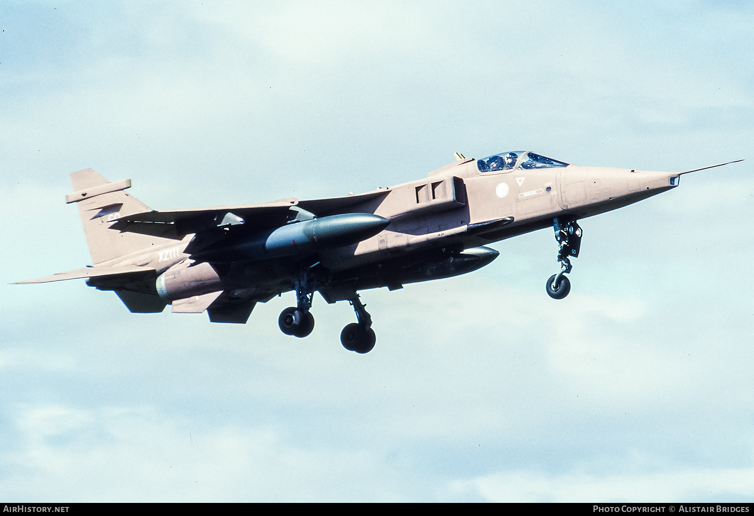 Aircraft Photo of XZ111 | Sepecat Jaguar GR1A | UK - Air Force | AirHistory.net #351455