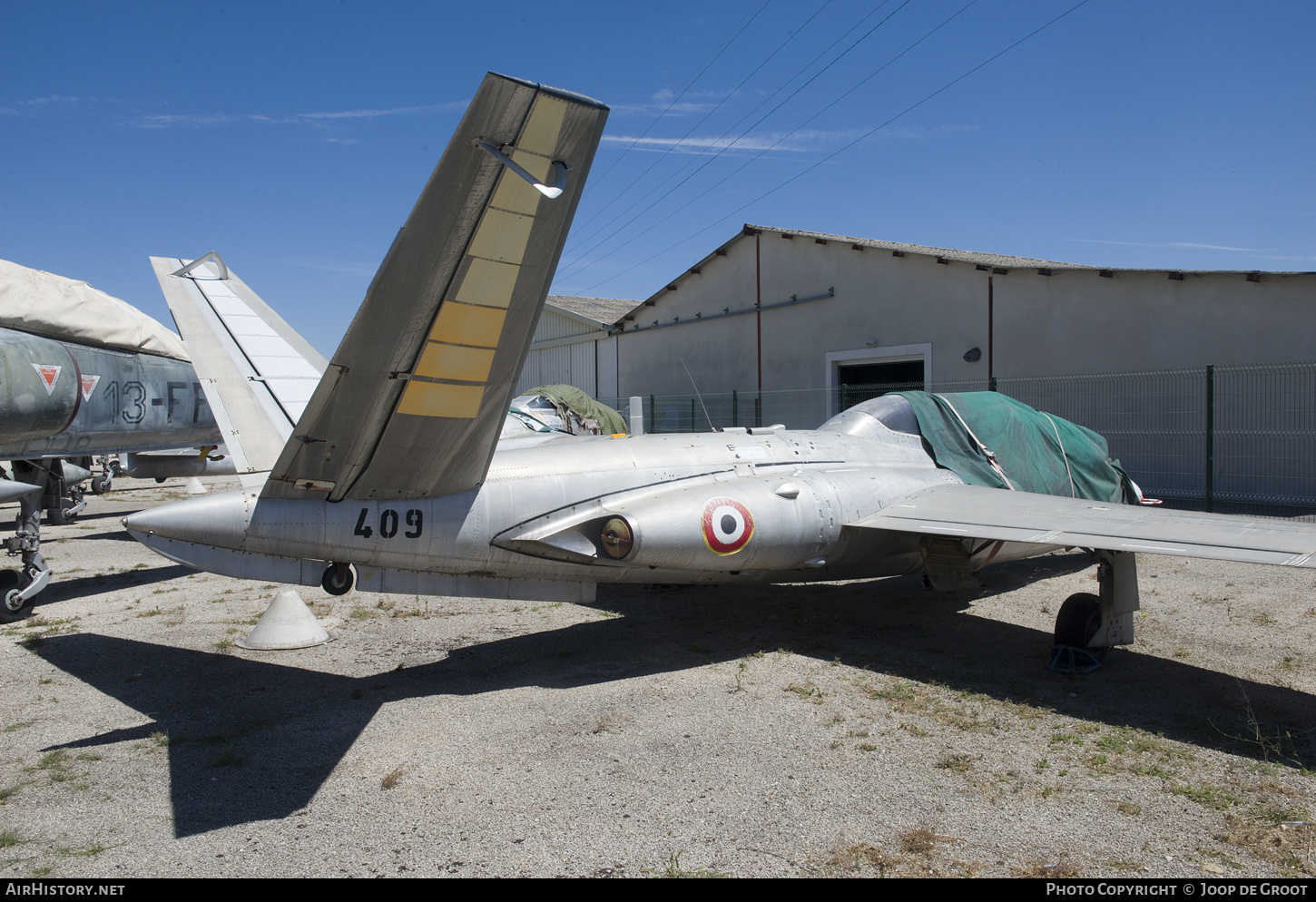 Aircraft Photo of 409 | Fouga CM-170R Magister | France - Air Force | AirHistory.net #351462