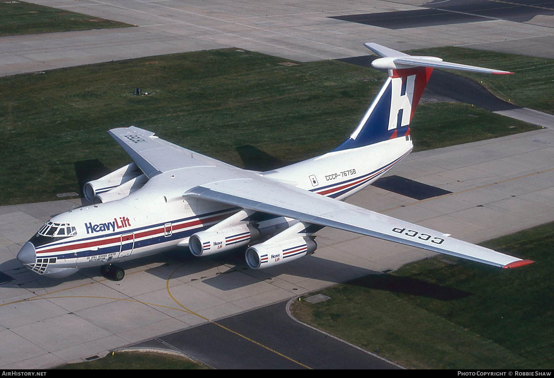 Aircraft Photo of CCCP-76758 | Ilyushin Il-76TD | HeavyLift Cargo Airlines | AirHistory.net #351467