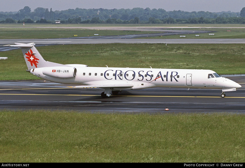 Aircraft Photo of HB-JAN | Embraer ERJ-145LU (EMB-145LU) | Crossair | AirHistory.net #351479