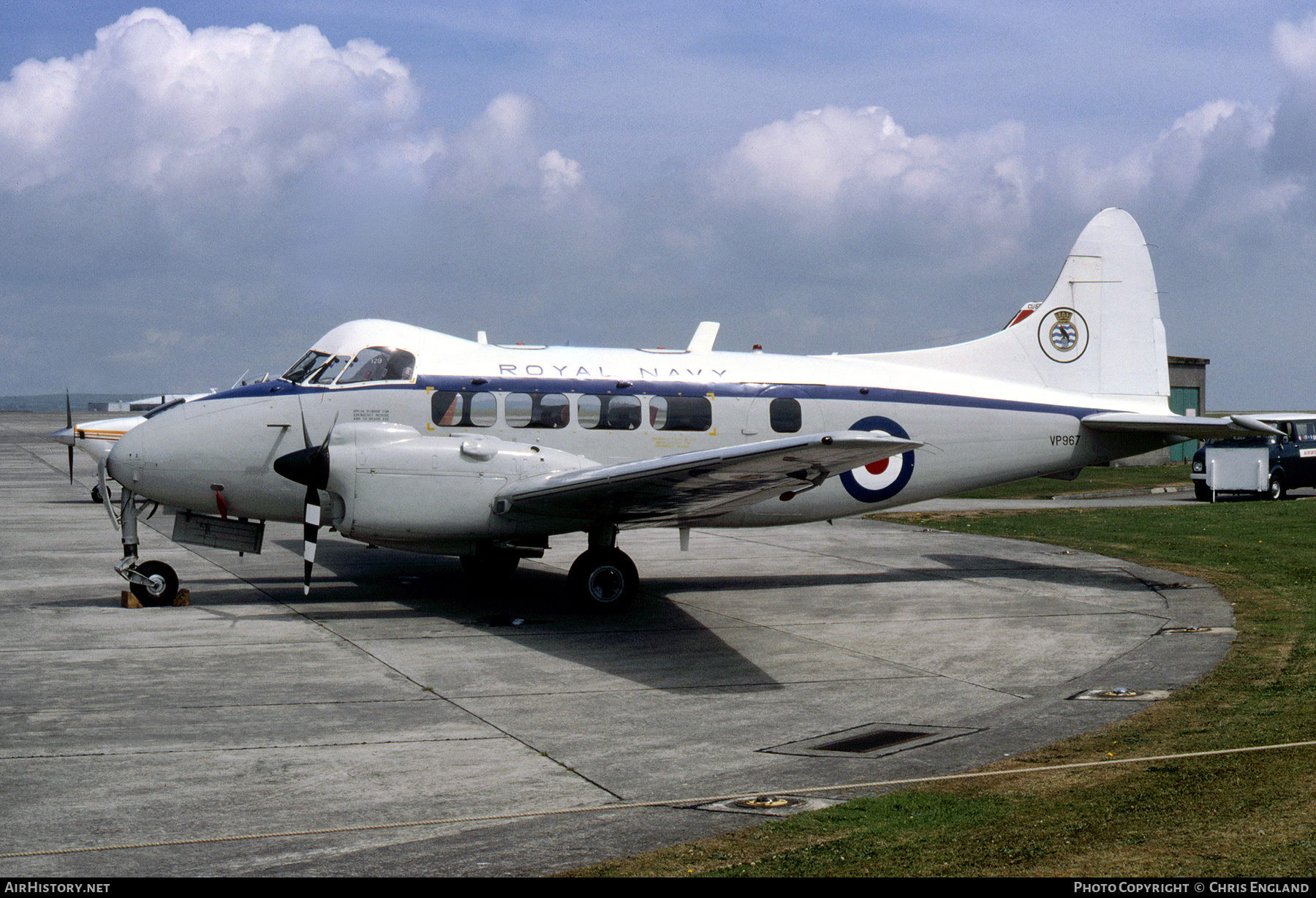 Aircraft Photo of VP967 | De Havilland D.H. 104 Devon C2/2 | UK - Navy | AirHistory.net #351483