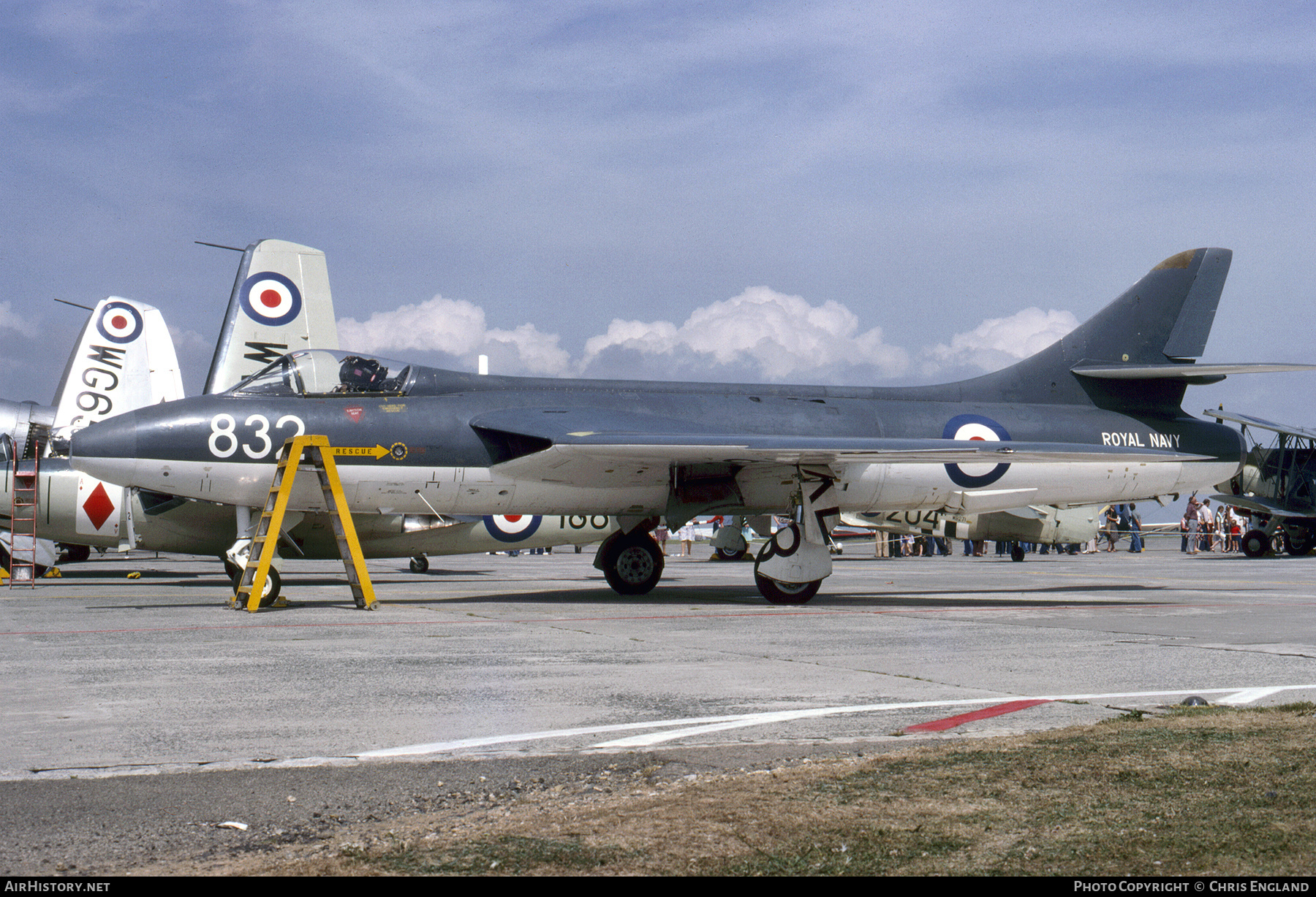 Aircraft Photo of XE668 | Hawker Hunter GA11 | UK - Navy | AirHistory.net #351487