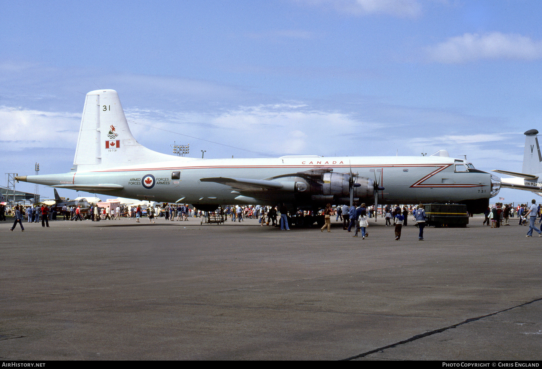 Aircraft Photo of 10731 | Canadair CP-107 Argus 2 (CL-28-2) | Canada - Air Force | AirHistory.net #351489