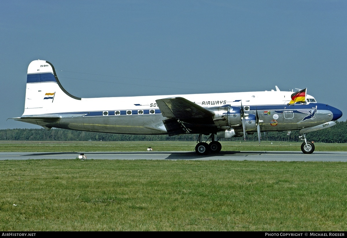 Aircraft Photo of ZS-BMH | Douglas DC-4-1009 | South African Airways - Suid-Afrikaanse Lugdiens | AirHistory.net #351516