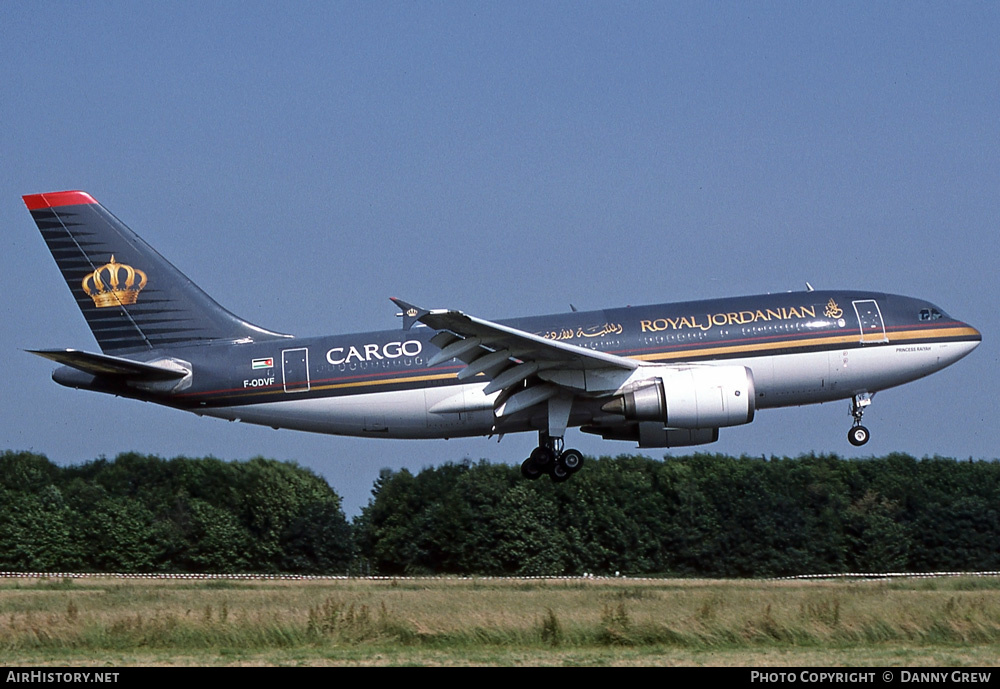 Aircraft Photo of F-ODVF | Airbus A310-304/F | Royal Jordanian Airlines Cargo | AirHistory.net #351524