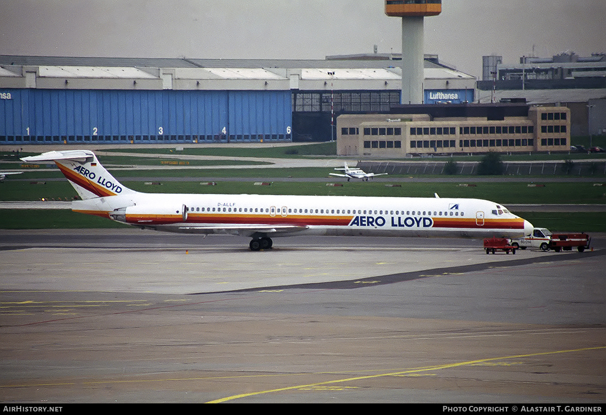 Aircraft Photo of D-ALLF | McDonnell Douglas MD-83 (DC-9-83) | Aero Lloyd | AirHistory.net #351556