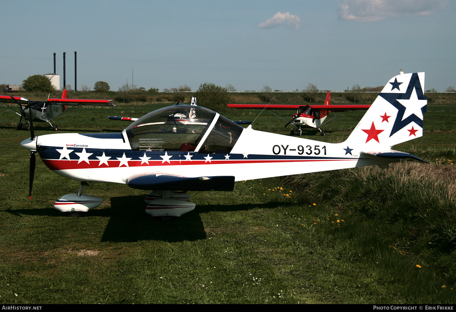 Aircraft Photo of OY-9351 | Evektor-Aerotechnik EV-97 Eurostar | AirHistory.net #351596