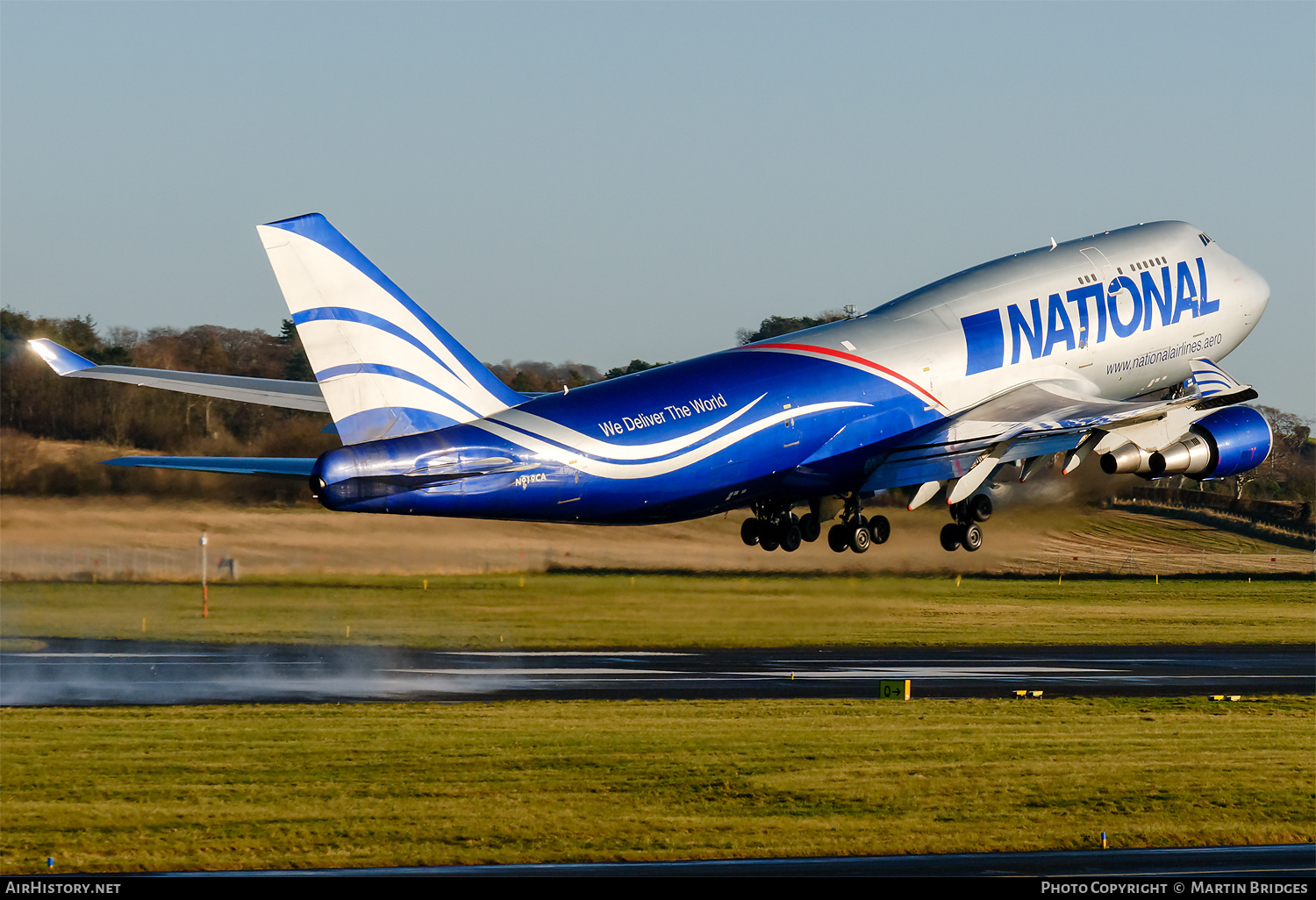 Aircraft Photo of N919CA | Boeing 747-428M(BCF) | National Airlines | AirHistory.net #351604