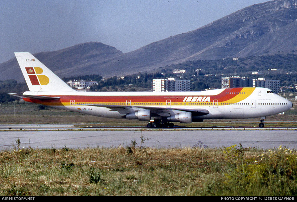 Aircraft Photo of EC-DIA | Boeing 747-256B | Iberia | AirHistory.net #351606