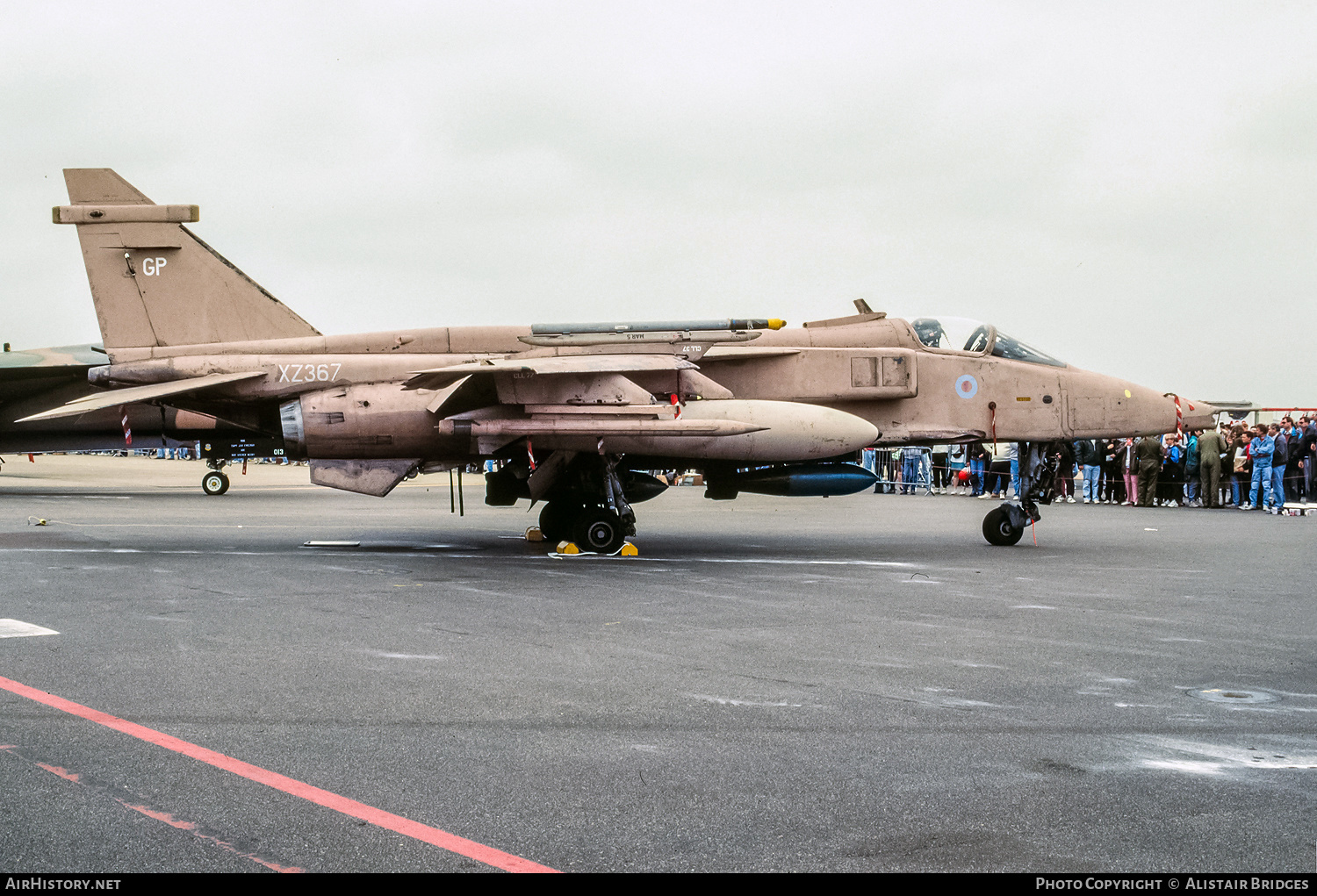 Aircraft Photo of XZ367 | Sepecat Jaguar GR1A | UK - Air Force | AirHistory.net #351614