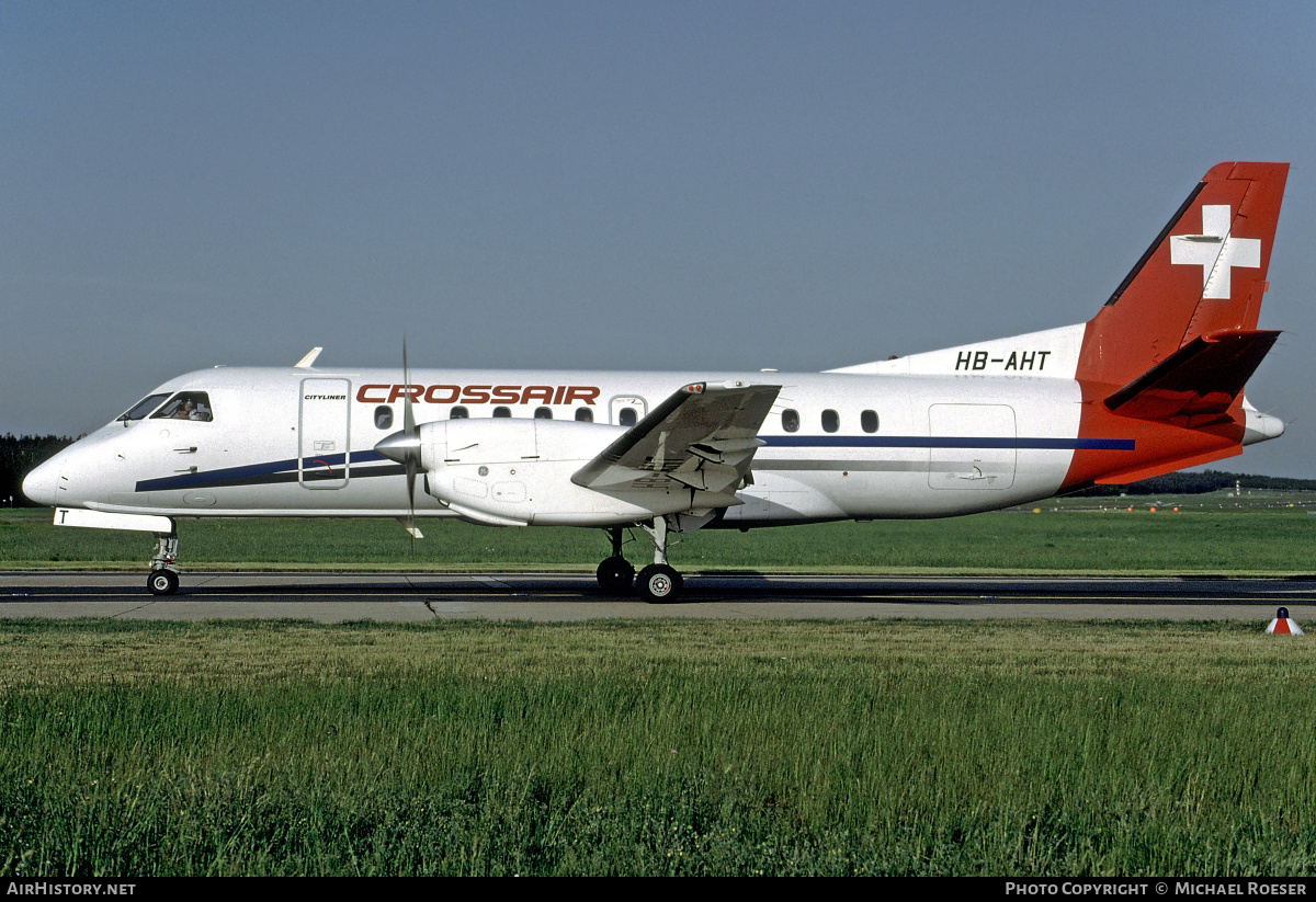 Aircraft Photo of HB-AHT | Saab 340A | Crossair | AirHistory.net #351652