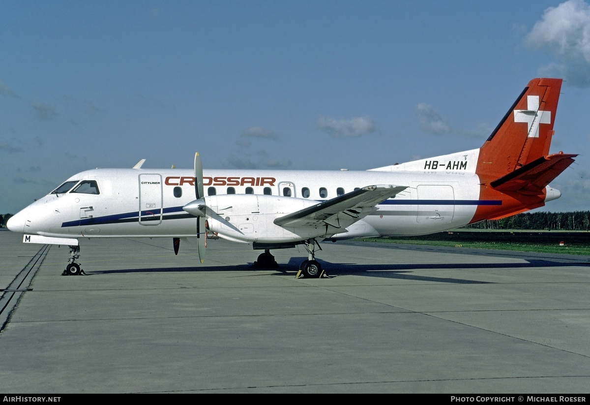 Aircraft Photo of HB-AHM | Saab-Fairchild SF-340A | Crossair | AirHistory.net #351654
