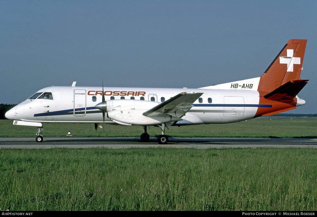 Aircraft Photo of HB-AHB | Saab-Fairchild SF-340A | Crossair | AirHistory.net #351657