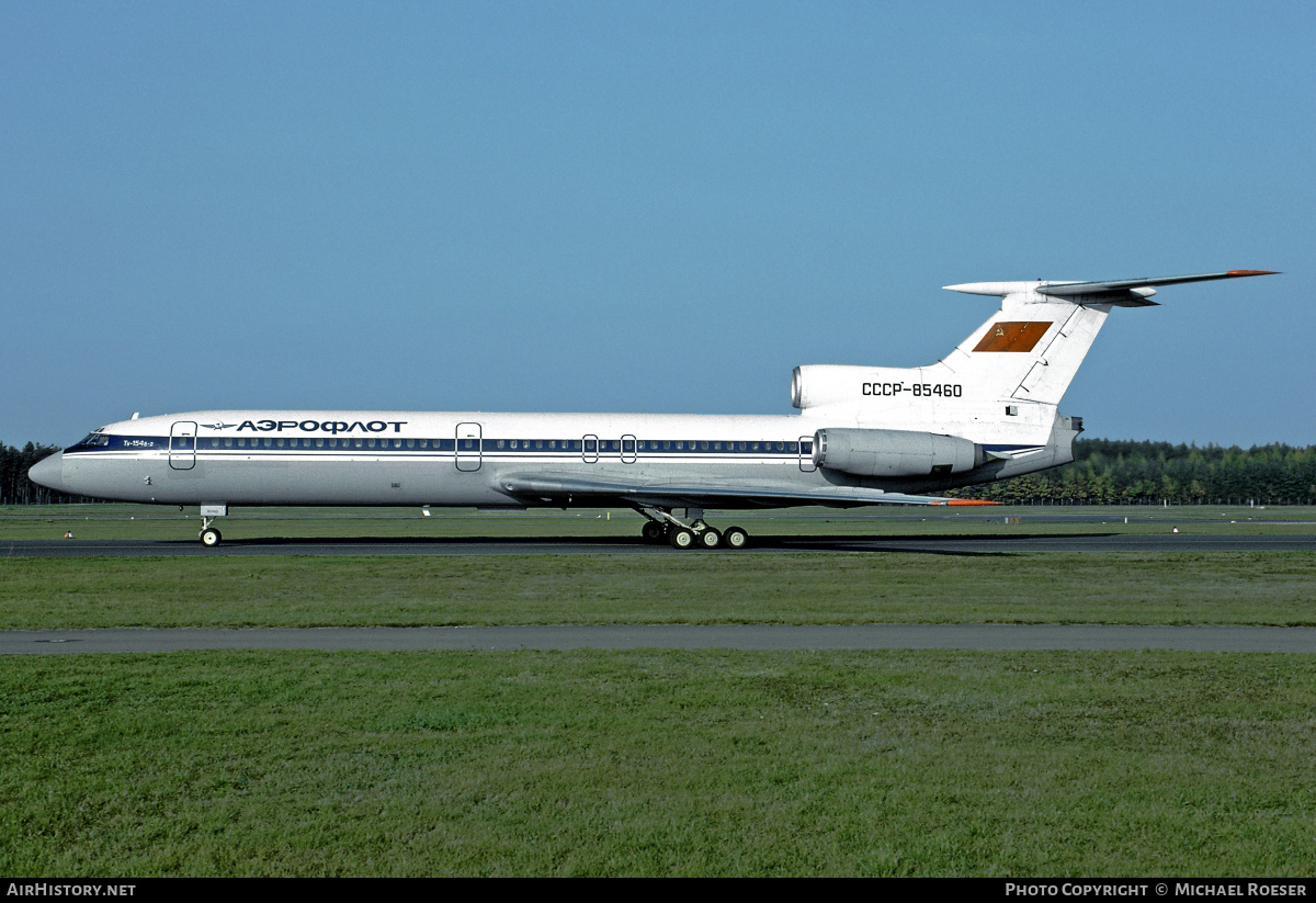 Aircraft Photo of CCCP-85460 | Tupolev Tu-154B-2 | Aeroflot | AirHistory.net #351661