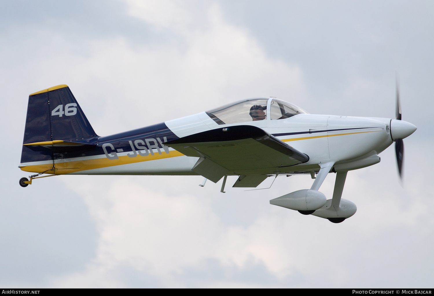 Aircraft Photo of G-JSRV | Van's RV-6 | AirHistory.net #351664