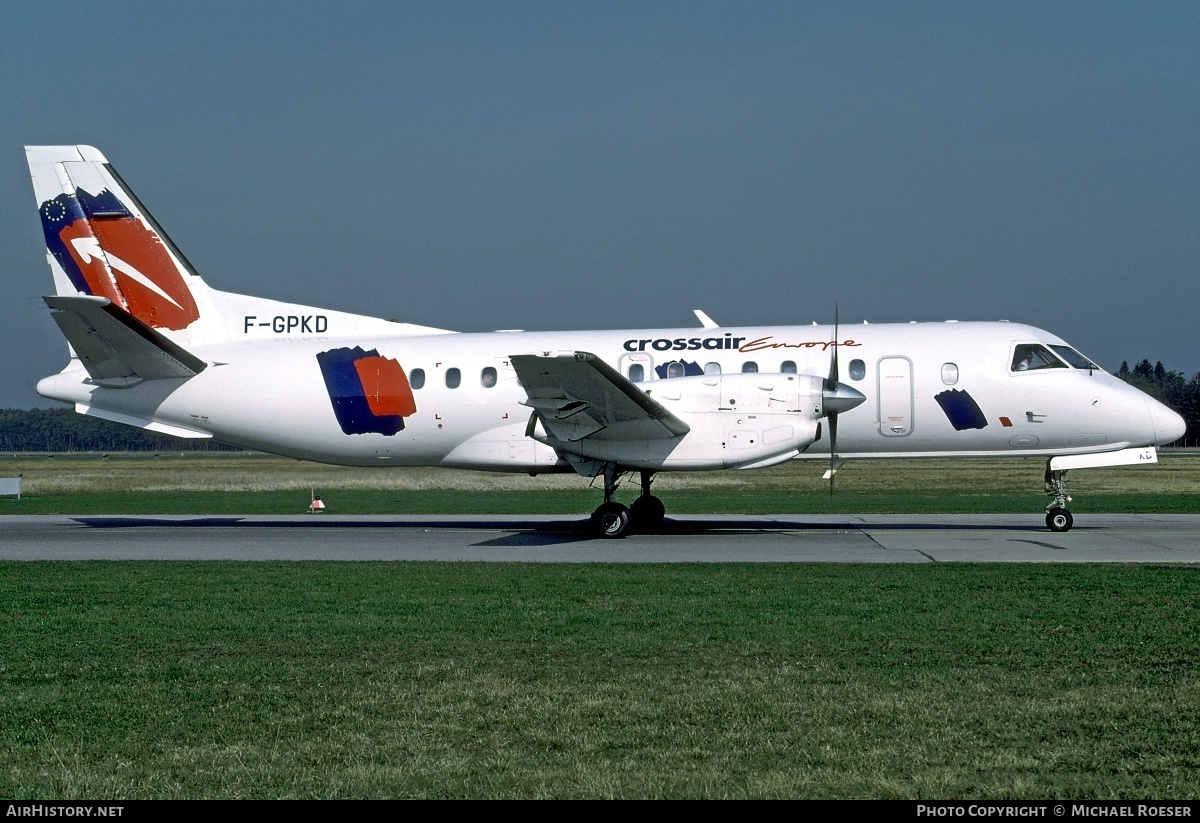 Aircraft Photo of F-GPKD | Saab 340B | Crossair Europe | AirHistory.net #351671