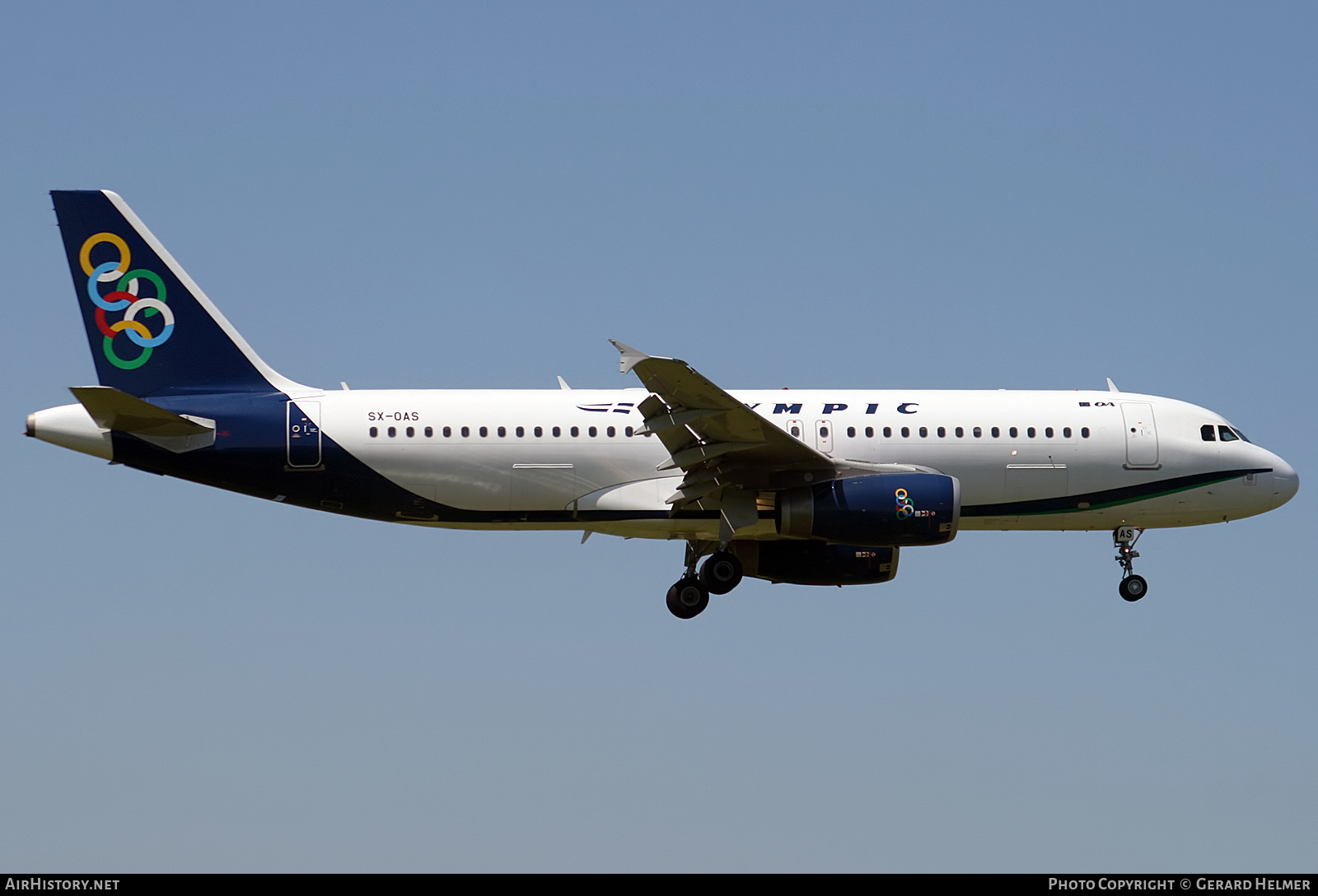 Aircraft Photo of SX-OAS | Airbus A320-232 | Olympic | AirHistory.net #351672
