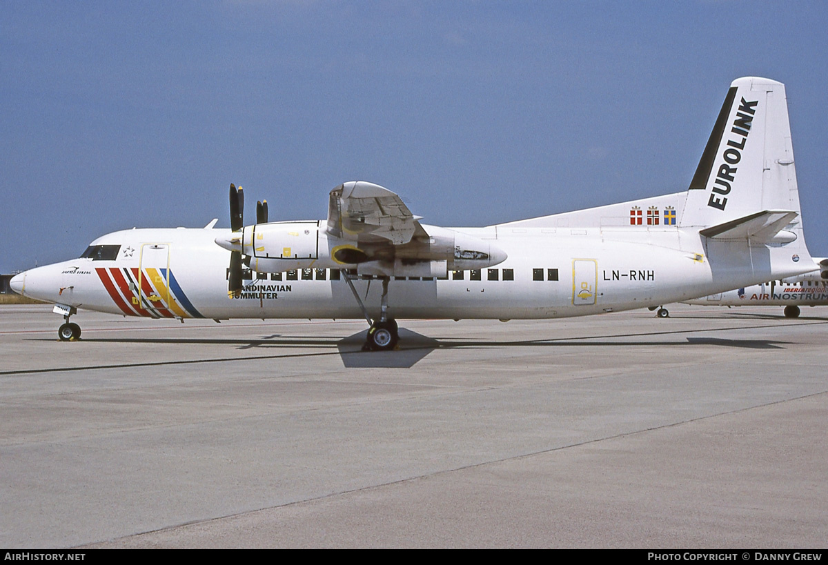 Aircraft Photo of LN-RNH | Fokker 50 | Scandinavian Commuter - Eurolink | AirHistory.net #351677